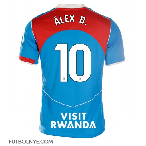 Camiseta Atletico Madrid Alex Baena #10 Tercera Equipación para mujer 2025-26 manga corta